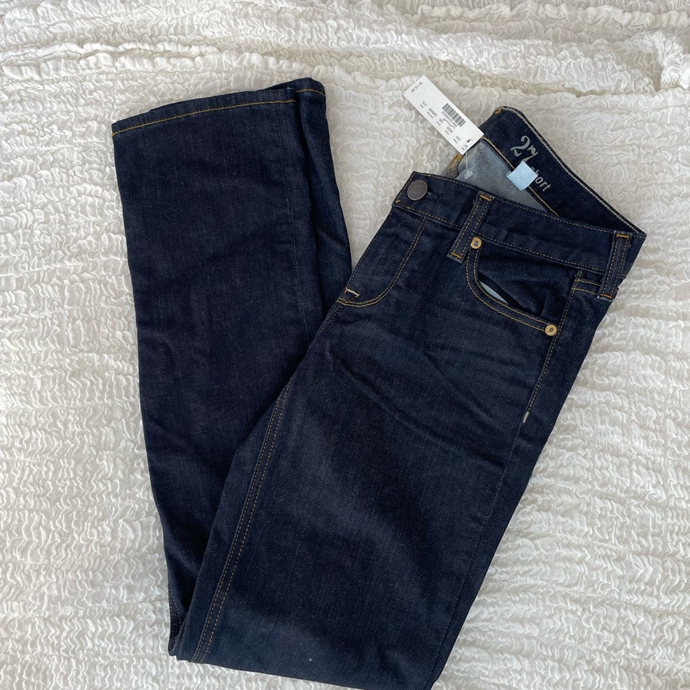 J. Crew Straight Matchstick Jeans